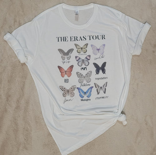 Tour Butterflies T-Shirt (Multiple options available)