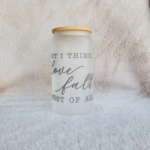 16oz Frosted Glass Cups