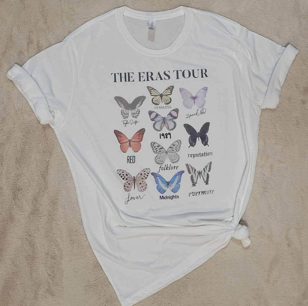 Tour Butterflies T-Shirt (Multiple options available)