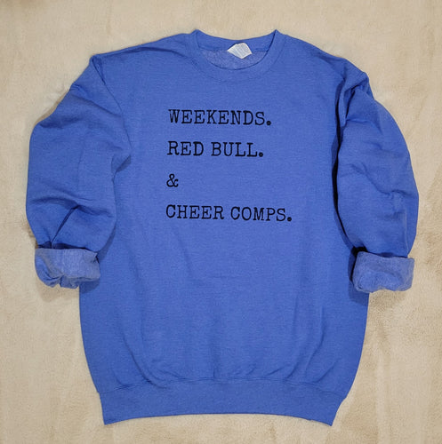 Cheer Comps Crew Neck Sweatshirt