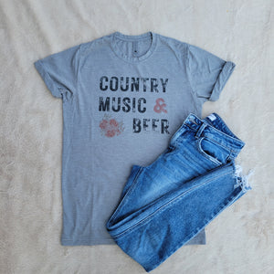 Music & Beer T-Shirt (Multiple options available)