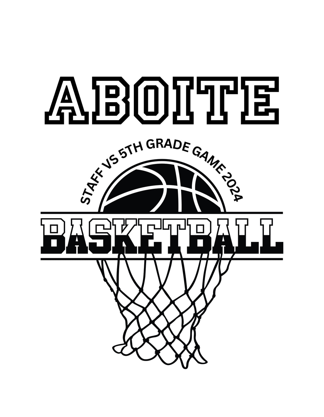 Aboite Staff vs 5th Grade Staff Shirt