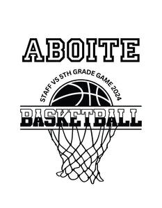 Aboite Staff vs 5th Grade Staff Shirt with Customization