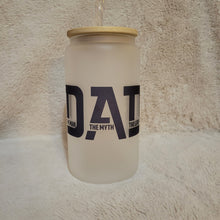 16oz Frosted Glass Cups