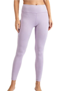 Lavender Butter Soft Leggings with Pockets