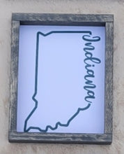 Canvas Wood Frame Sign